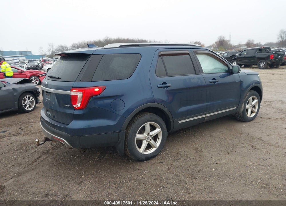 2017 FORD EXPLORER XLT VIN: 1FM5K8D83HGA41588