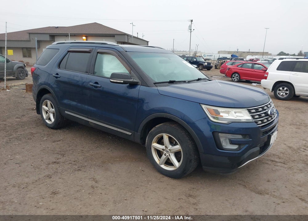2017 FORD EXPLORER XLT VIN: 1FM5K8D83HGA41588