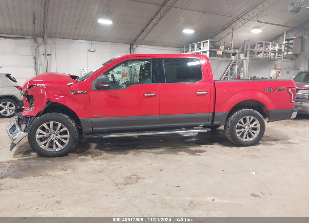 2017 FORD F-150 XLT VIN: 1FTEW1EP1HKD15678