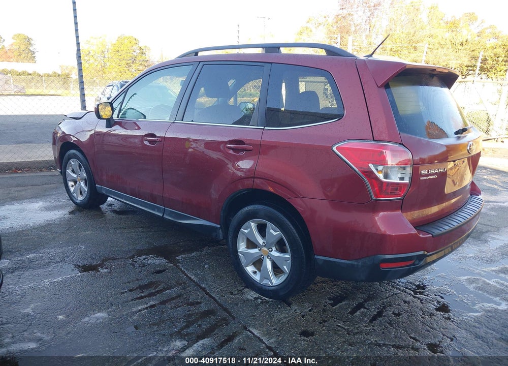 2015 SUBARU FORESTER 2.5I LIMITED VIN: JF2SJAHC9FH527282