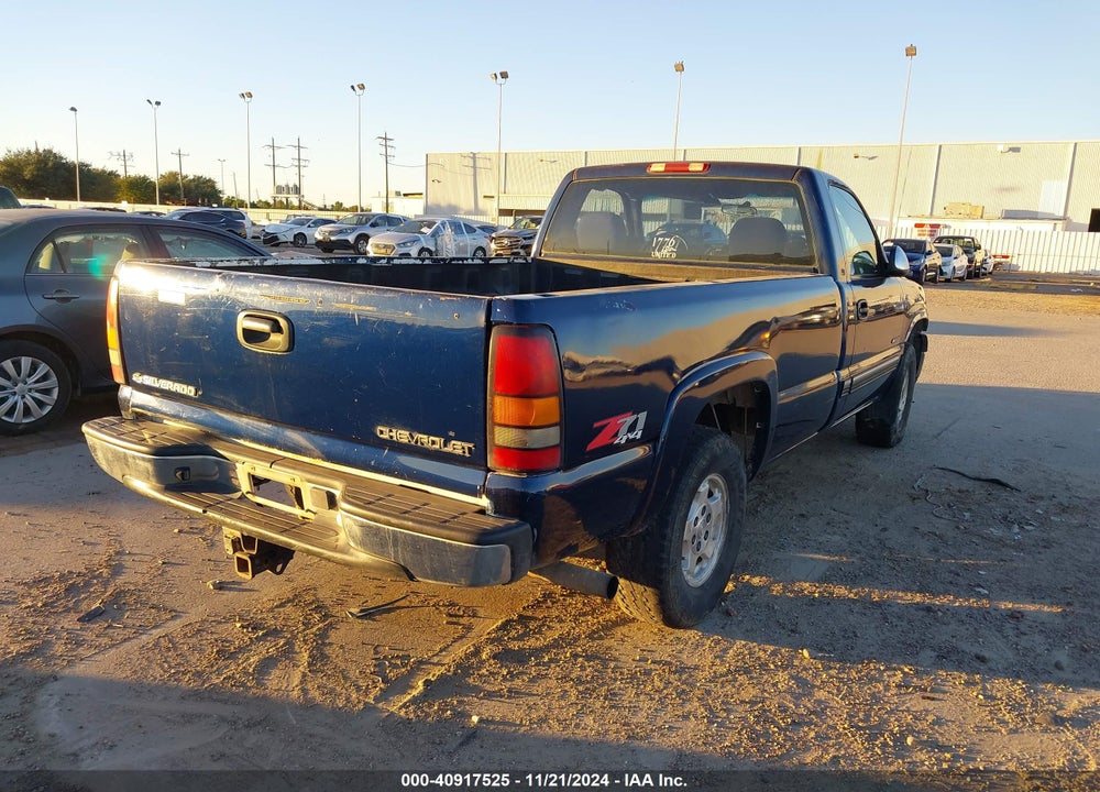 2002 CHEVROLET SILVERADO 1500 LS VIN: 1GCEK14T72Z227890