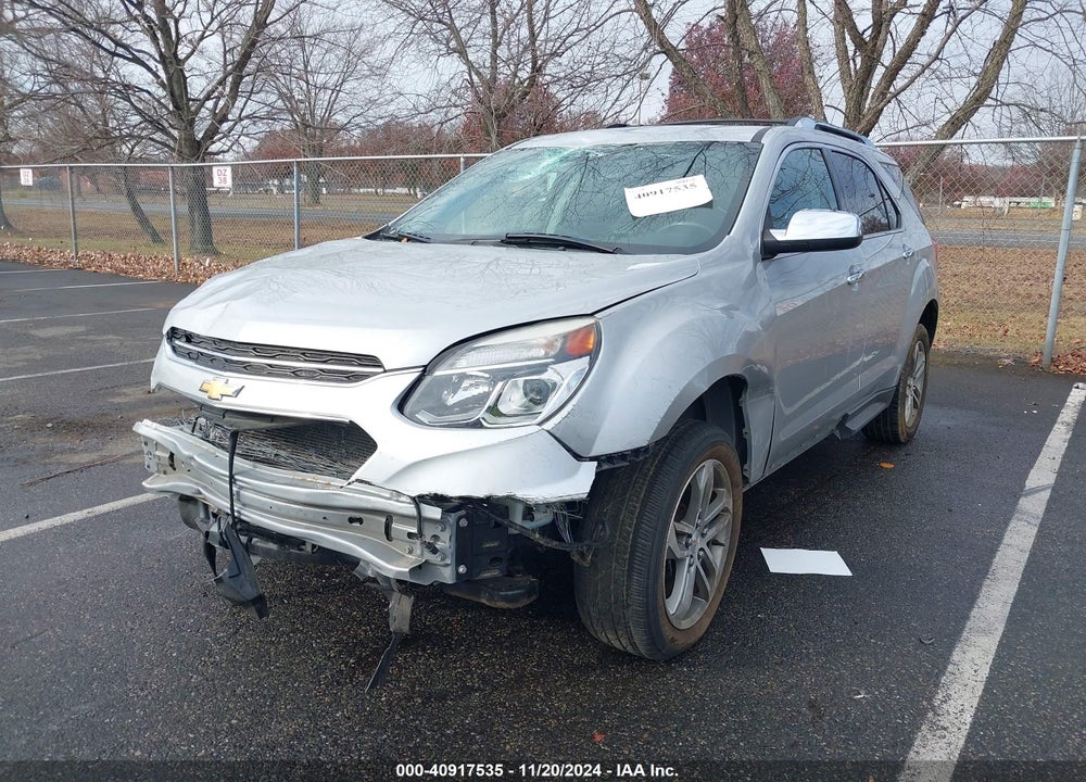 2017 CHEVROLET EQUINOX PREMIER VIN: 2GNFLGE37H6221988