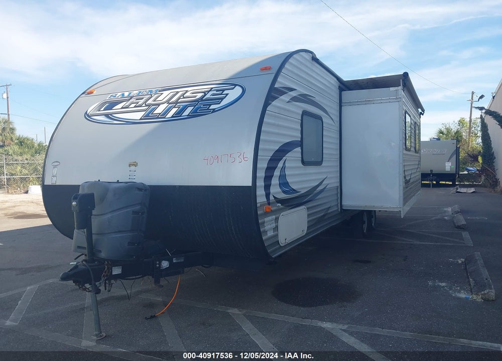 2015 FOREST RIVER CRUISE LITE TRAVEL TRAILER VIN: 4X4TSMC25F7405843