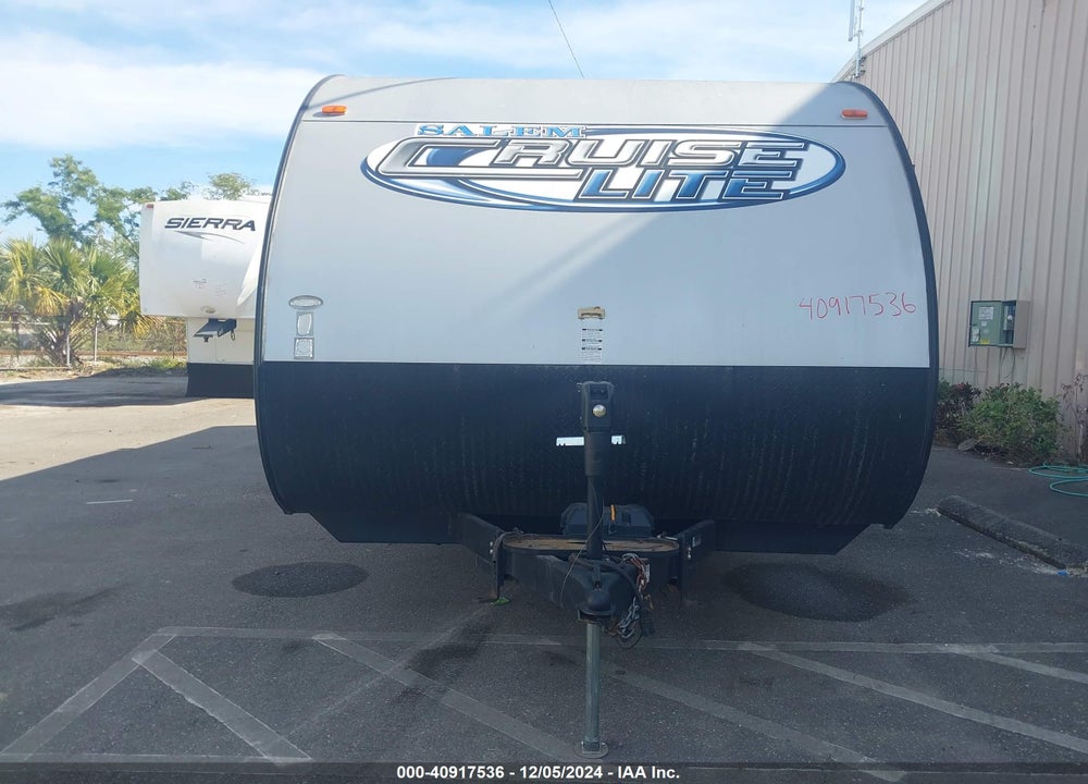 2015 FOREST RIVER CRUISE LITE TRAVEL TRAILER VIN: 4X4TSMC25F7405843