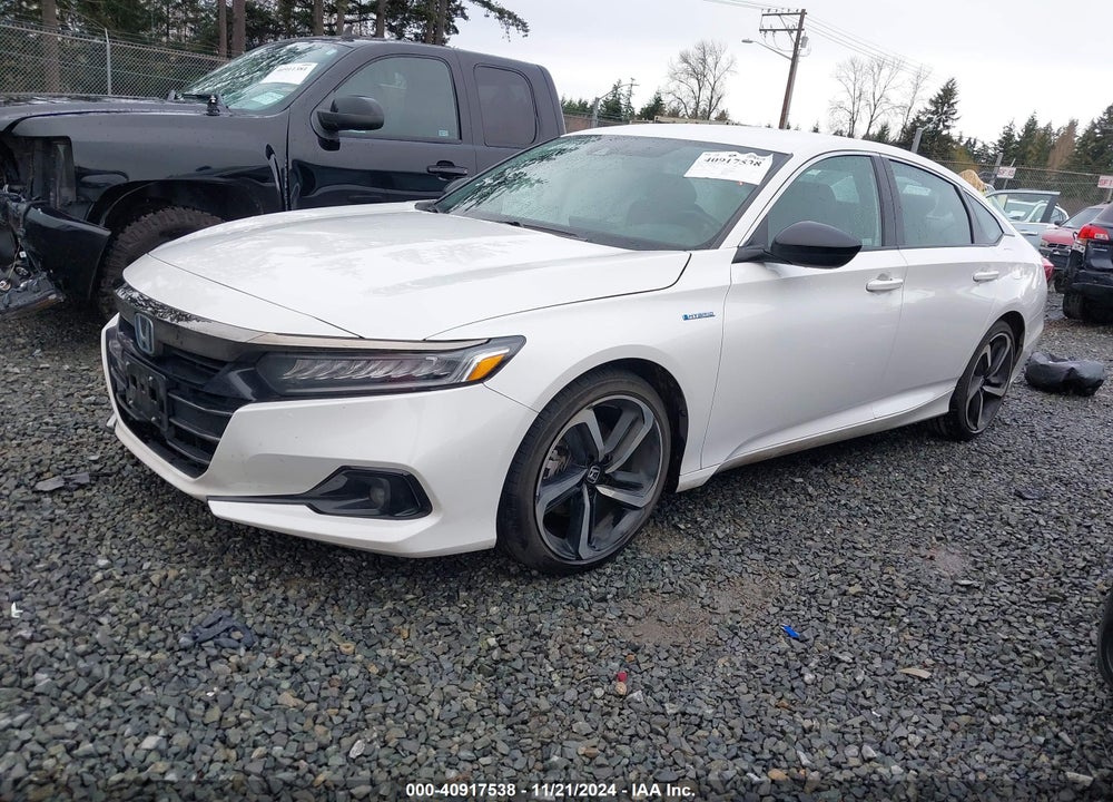 2022 HONDA ACCORD HYBRID SPORT VIN: 1HGCV3F23NA011800