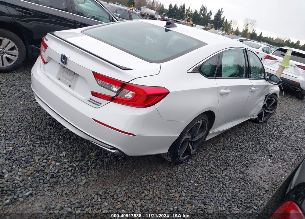 2022 HONDA ACCORD HYBRID SPORT VIN: 1HGCV3F23NA011800