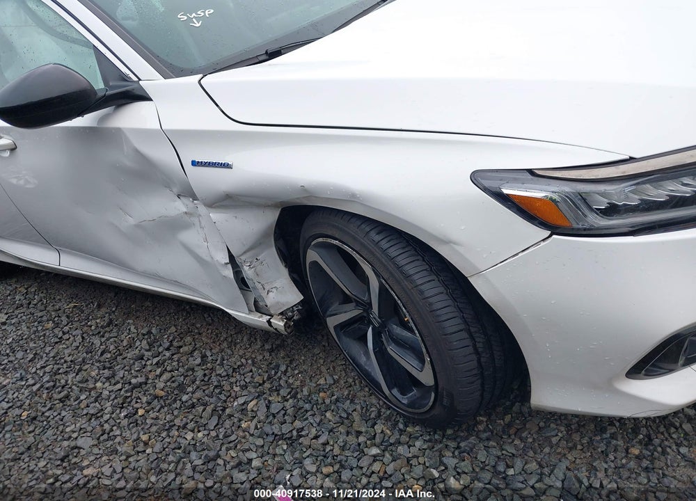 2022 HONDA ACCORD HYBRID SPORT VIN: 1HGCV3F23NA011800