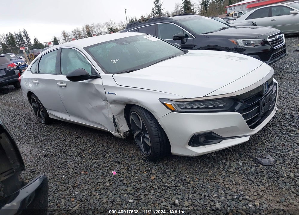 2022 HONDA ACCORD HYBRID SPORT VIN: 1HGCV3F23NA011800