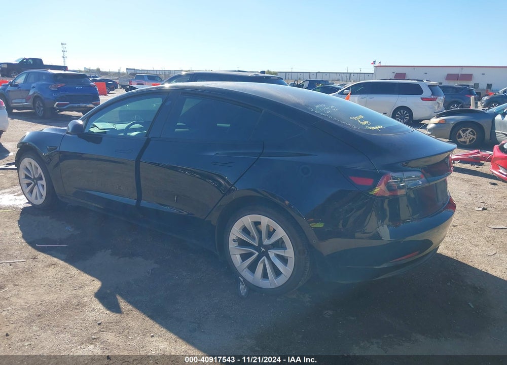 2021 TESLA MODEL 3 LONG RANGE DUAL MOTOR ALL-WHEEL DRIVE VIN: 5YJ3E1EB5MF036935