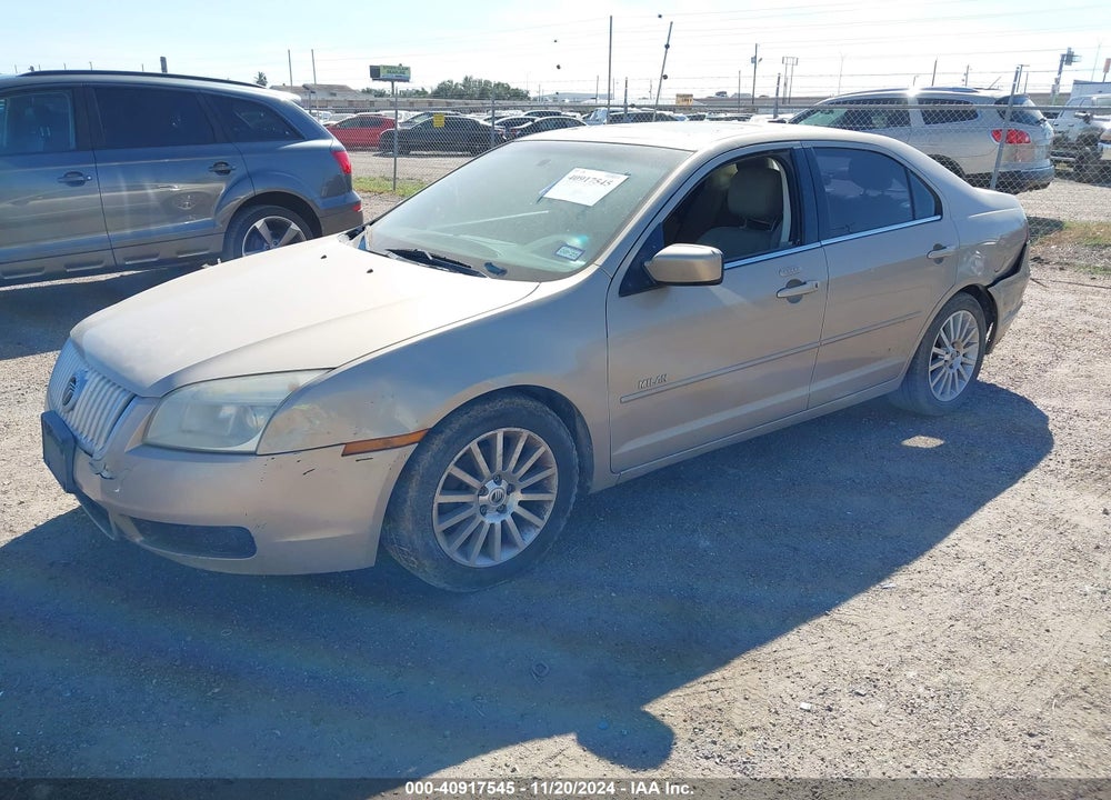 2008 MERCURY MILAN V6 PREMIER VIN: 3MEHM08168R604439
