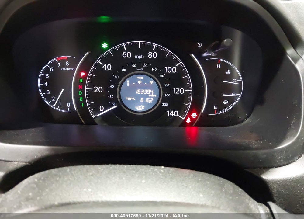 2012 HONDA CR-V EX-L VIN: 2HKRM4H77CH602888