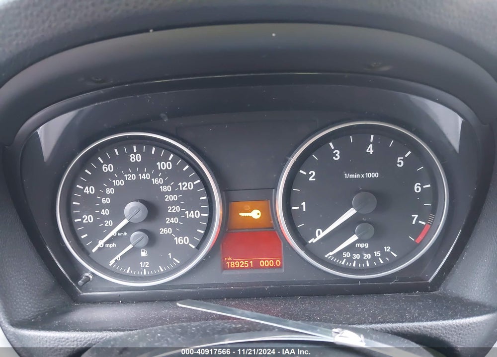 2007 BMW 328I VIN: WBAVA33587KX75704