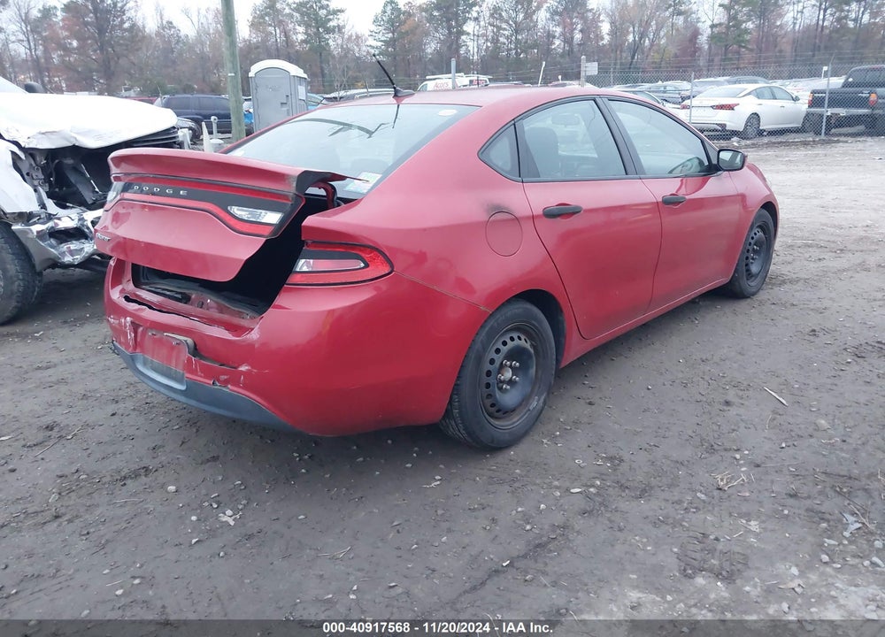 2013 DODGE DART SE VIN: 1C3CDFAA7DD244971