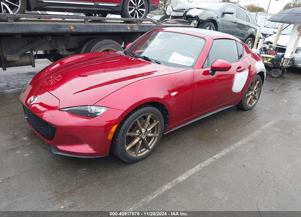 2019 MAZDA MX-5 MIATA RF GRAND TOURING VIN: JM1NDAM7XK0302261