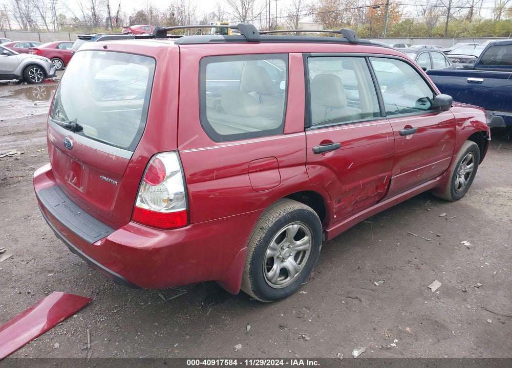 2006 SUBARU FORESTER 2.5X VIN: JF1SG63606H736525