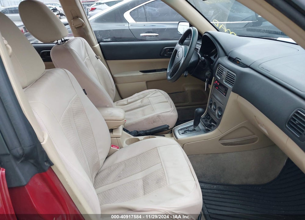 2006 SUBARU FORESTER 2.5X VIN: JF1SG63606H736525