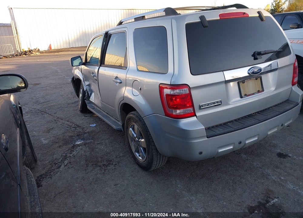 2009 FORD ESCAPE LIMITED VIN: 1FMCU04709KB31337