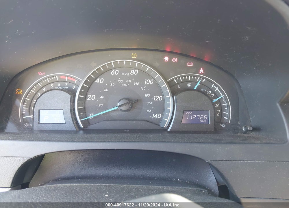 2012 TOYOTA CAMRY LE VIN: 4T1BF1FK8CU085068