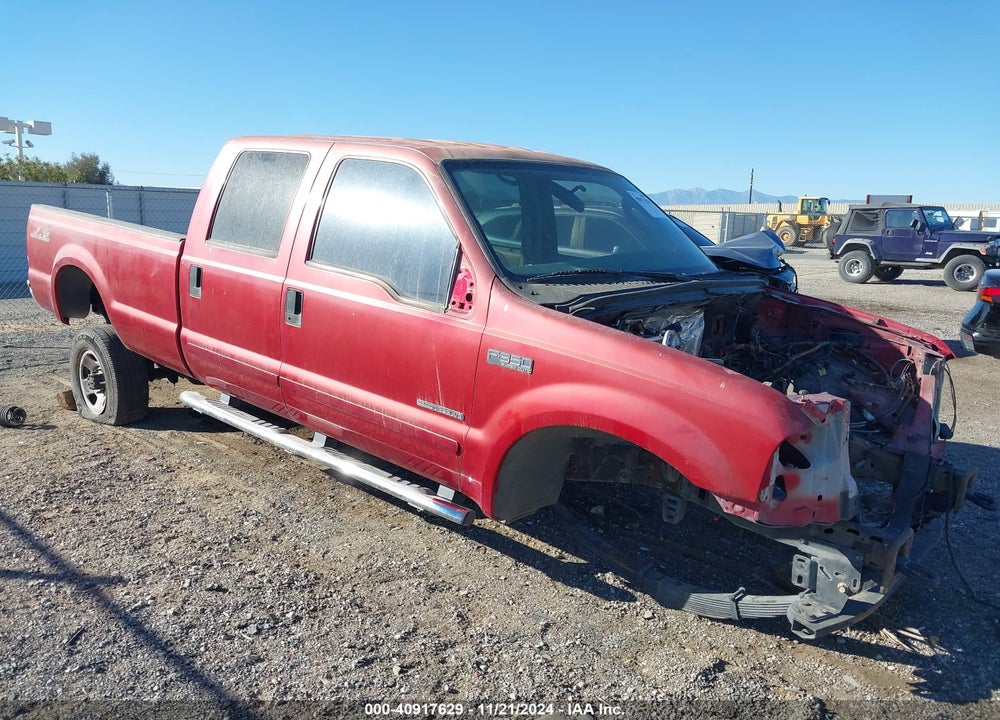 2003 FORD F-350 LARIAT/XL/XLT VIN: 1FTSW31F63EA74736