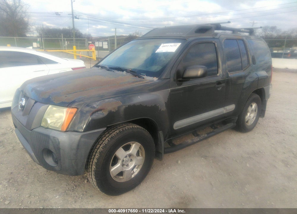 2005 NISSAN XTERRA S VIN: 5N1AN08U65C615778
