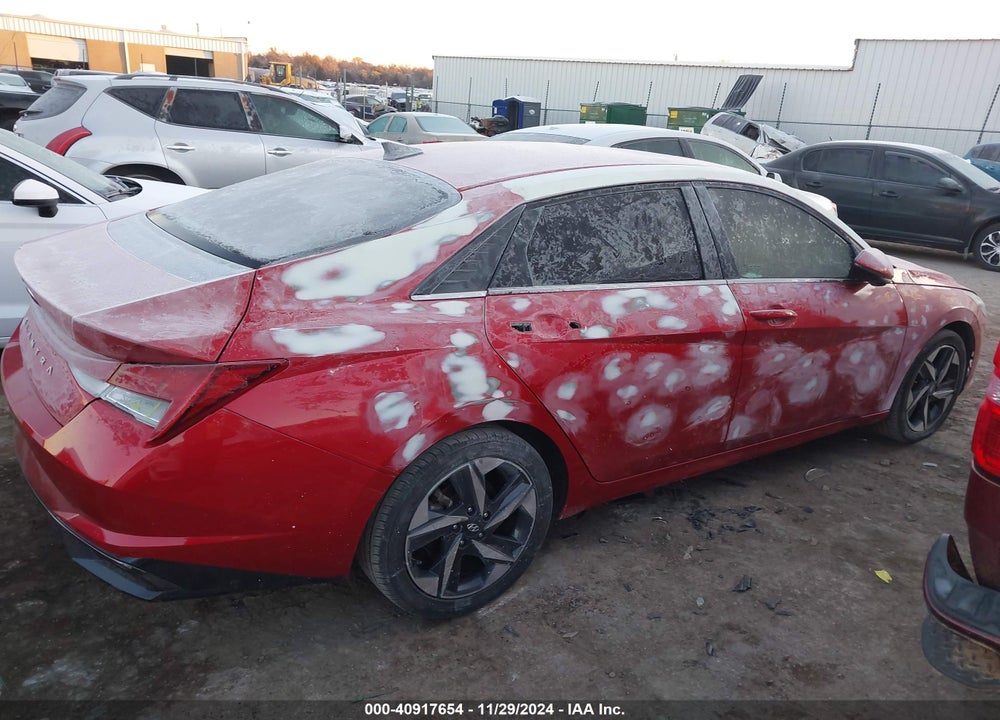 2021 HYUNDAI ELANTRA VIN: 5NPLN4AG7MH040814