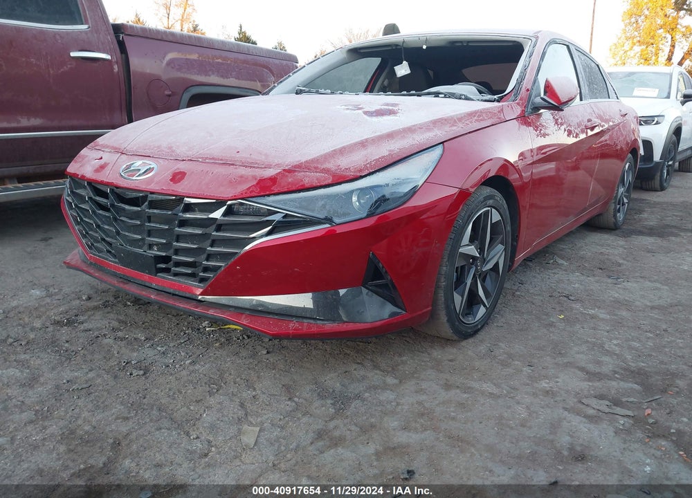 2021 HYUNDAI ELANTRA VIN: 5NPLN4AG7MH040814
