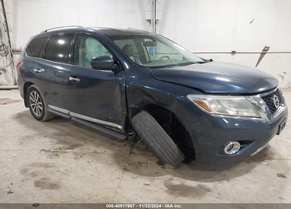 2014 NISSAN PATHFINDER SL VIN: 5N1AR2MMXEC728655