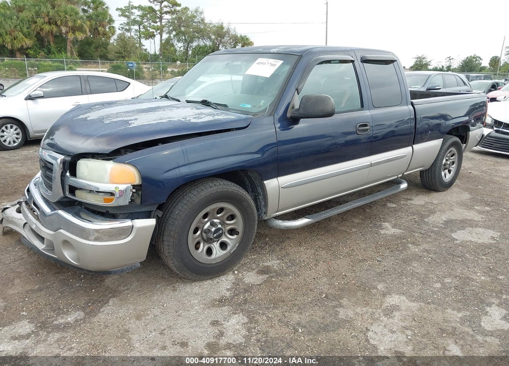 2005 GMC SIERRA 1500 SLE VIN: 1GTEC19TX5Z174807