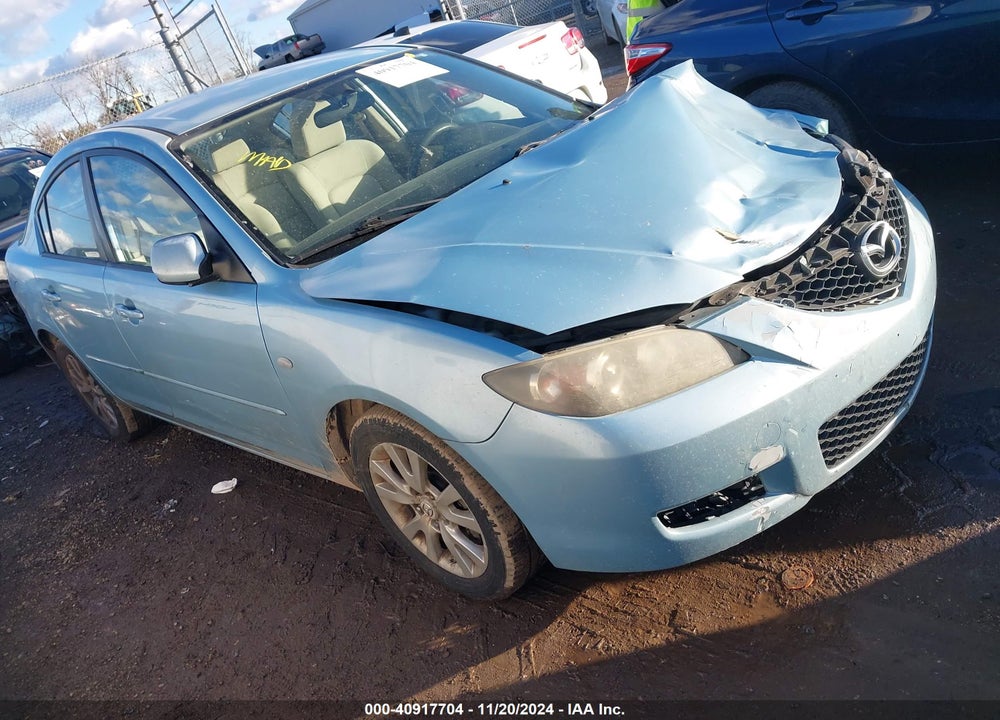 2008 MAZDA 3 I VIN: JM1BK32G181854368