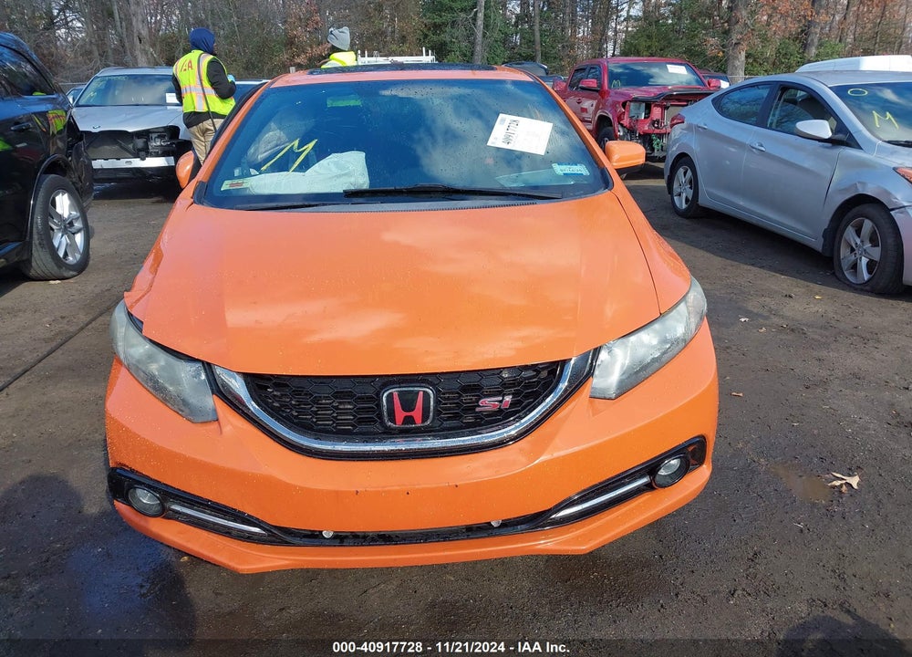 2014 HONDA CIVIC SI VIN: 2HGFB6E54EH704413