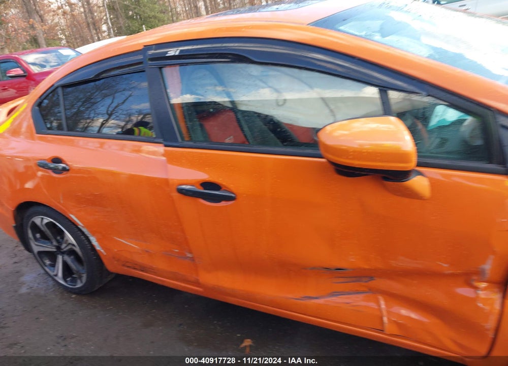 2014 HONDA CIVIC SI VIN: 2HGFB6E54EH704413