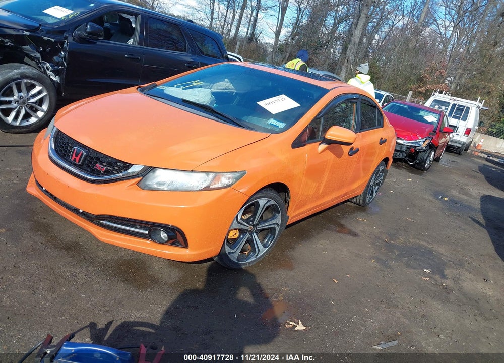 2014 HONDA CIVIC SI VIN: 2HGFB6E54EH704413