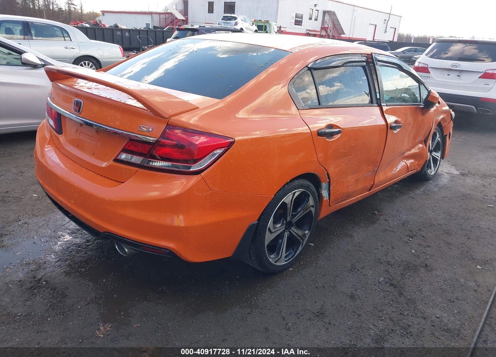 2014 HONDA CIVIC SI VIN: 2HGFB6E54EH704413