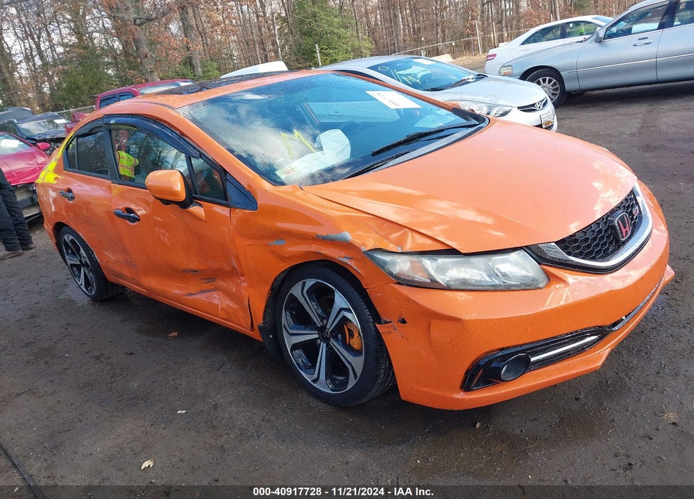 2014 HONDA CIVIC SI VIN: 2HGFB6E54EH704413