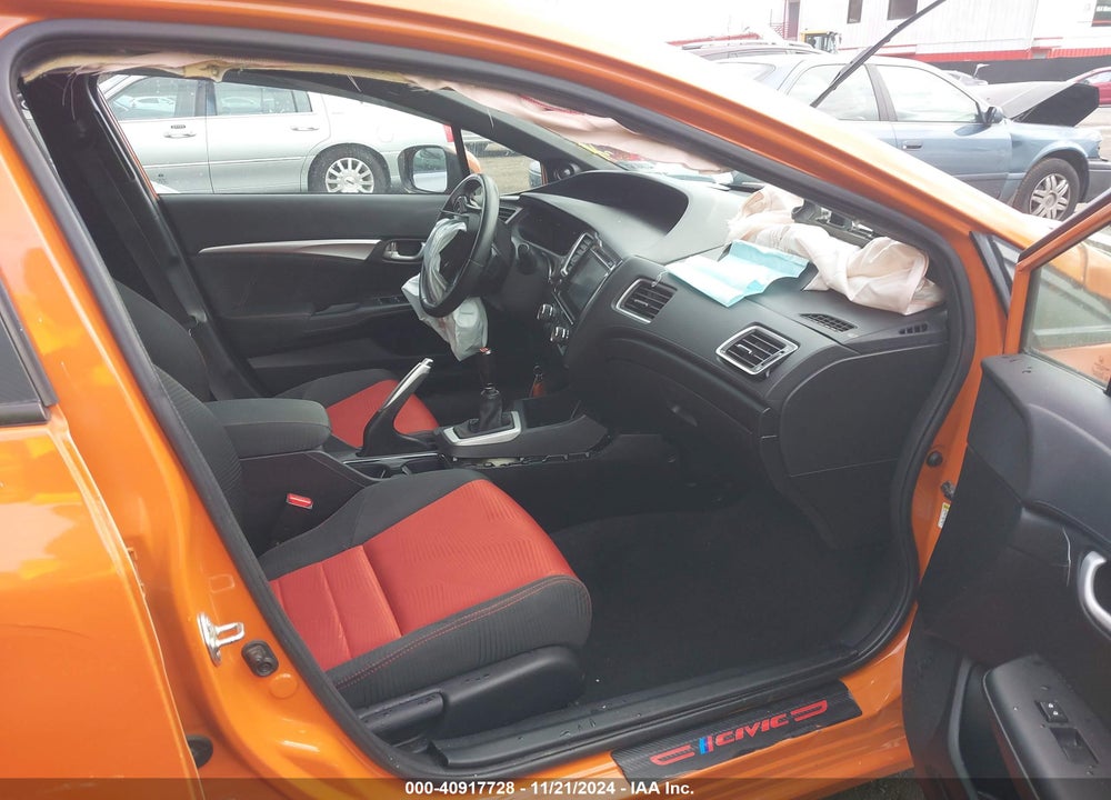 2014 HONDA CIVIC SI VIN: 2HGFB6E54EH704413