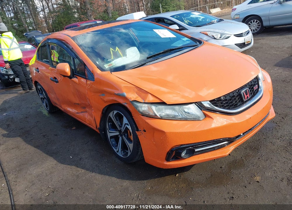 2014 HONDA CIVIC SI VIN: 2HGFB6E54EH704413