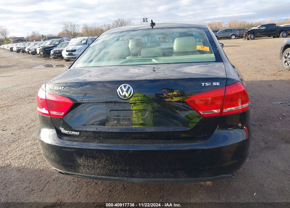2015 VOLKSWAGEN PASSAT 1.8T SE VIN: 1VWBS7A37FC056168