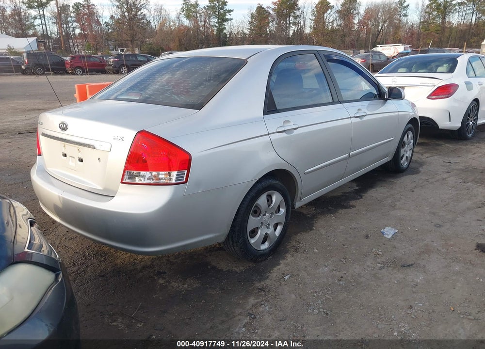 2009 KIA SPECTRA EX VIN: KNAFE221495655904