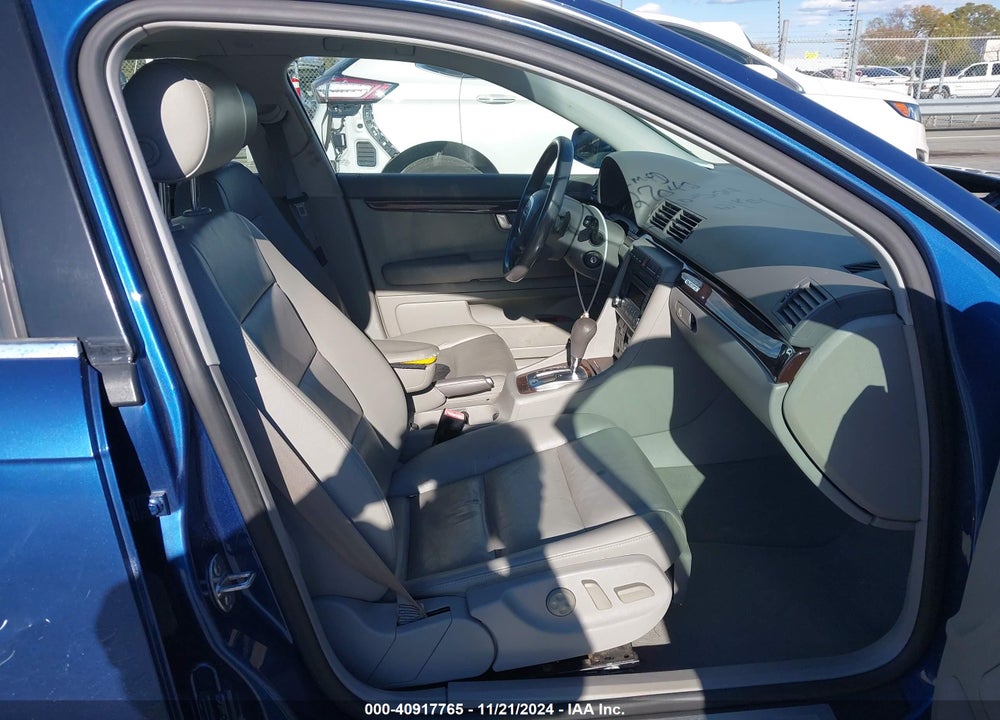 2008 AUDI A4 3.2 VIN: WAUKH78E68A127042