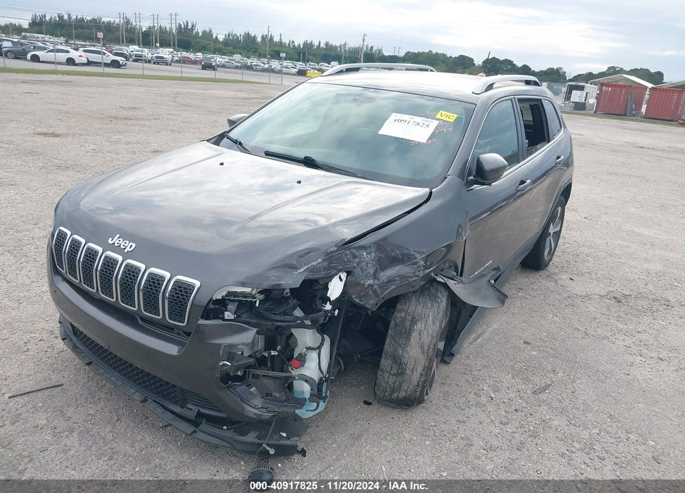 2019 JEEP CHEROKEE LIMITED FWD VIN: 1C4PJLDB8KD450547
