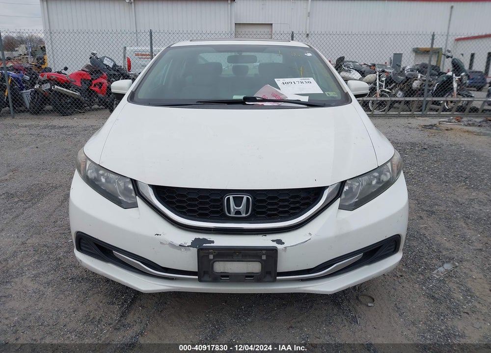 2014 HONDA CIVIC EX VIN: 2HGFB2F8XEH551523