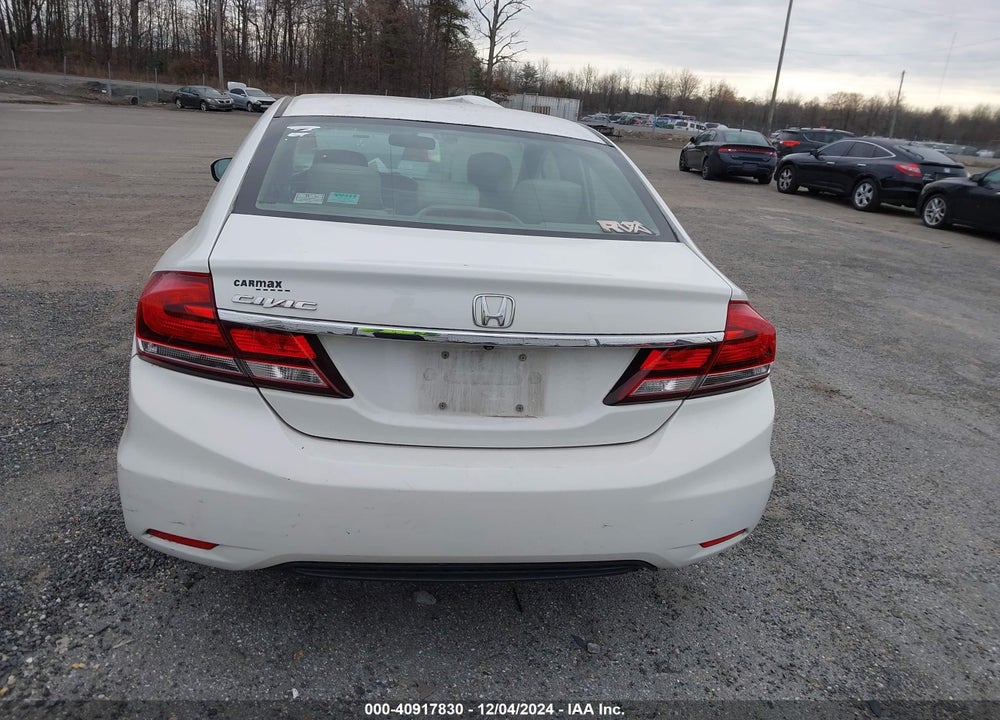 2014 HONDA CIVIC EX VIN: 2HGFB2F8XEH551523