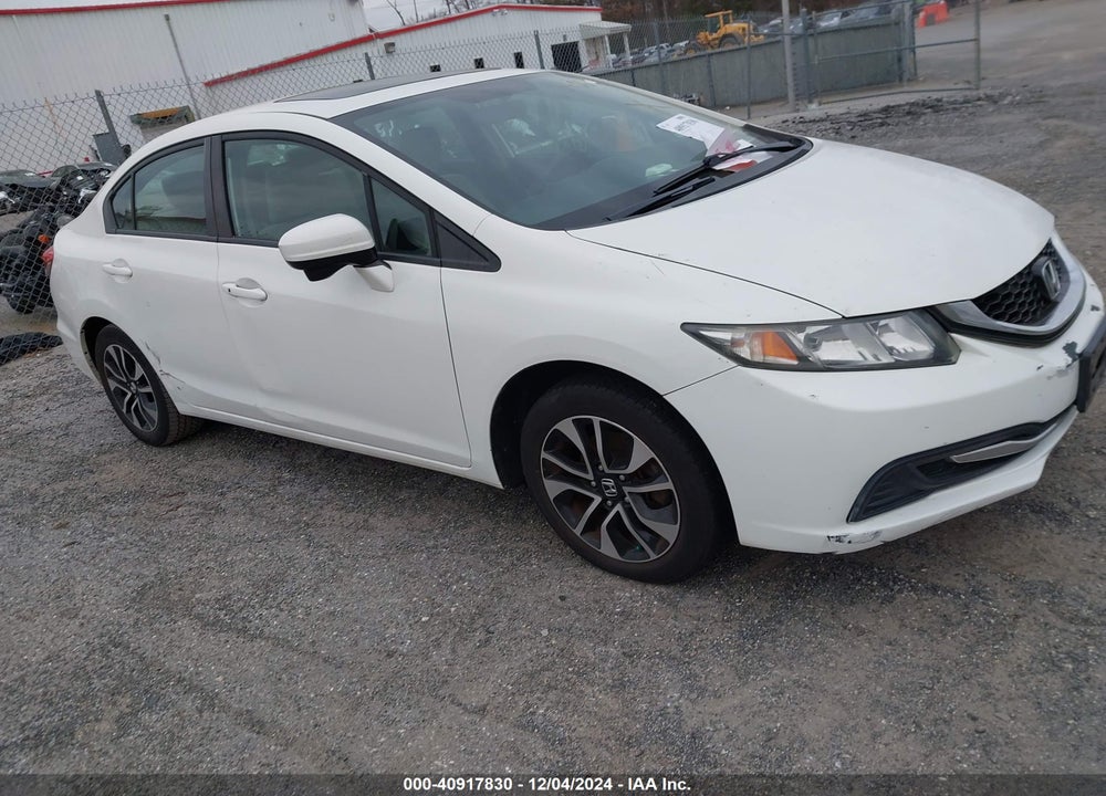 2014 HONDA CIVIC EX VIN: 2HGFB2F8XEH551523