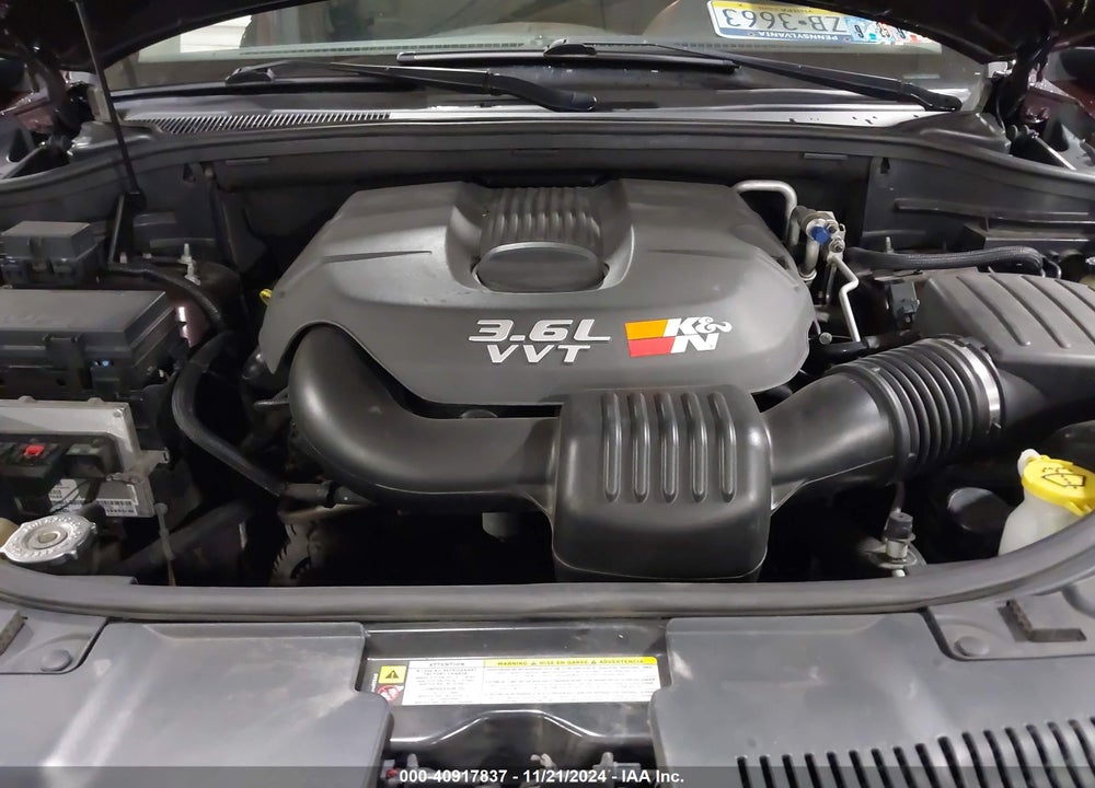 2012 DODGE DURANGO SXT VIN: 1C4RDJAG6CC147004