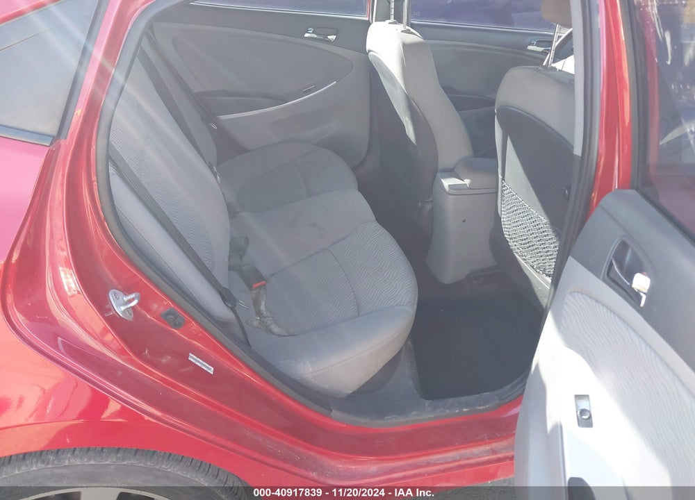 2014 HYUNDAI ACCENT GLS VIN: KMHCU4AE7EU741180