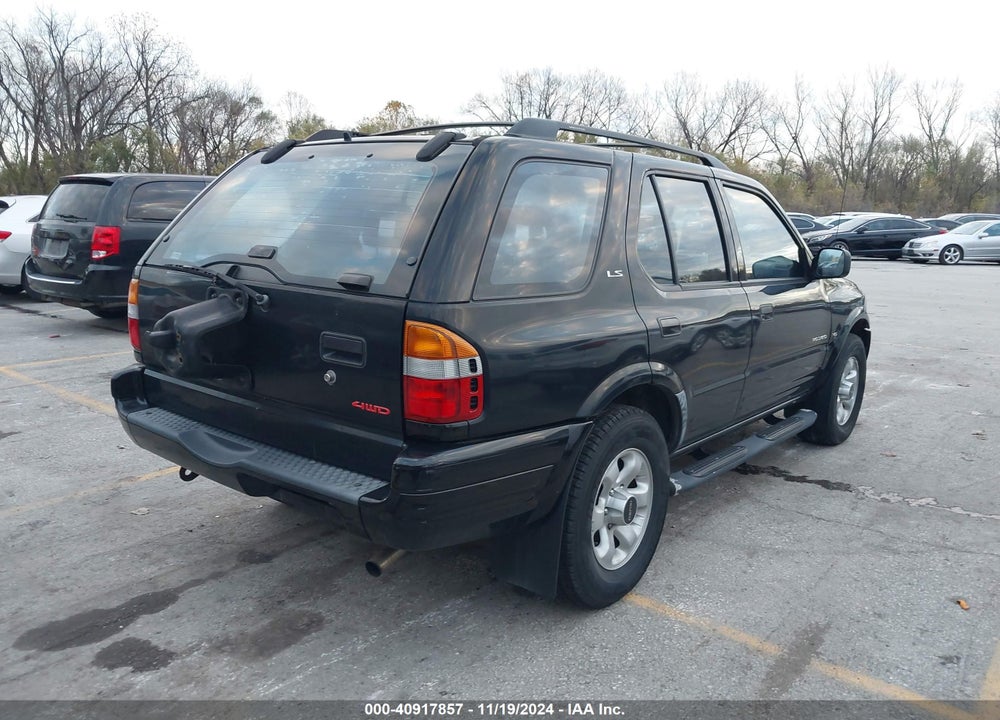 1999 ISUZU RODEO LS/LSE/S VIN: 4S2CM58W9X4339841