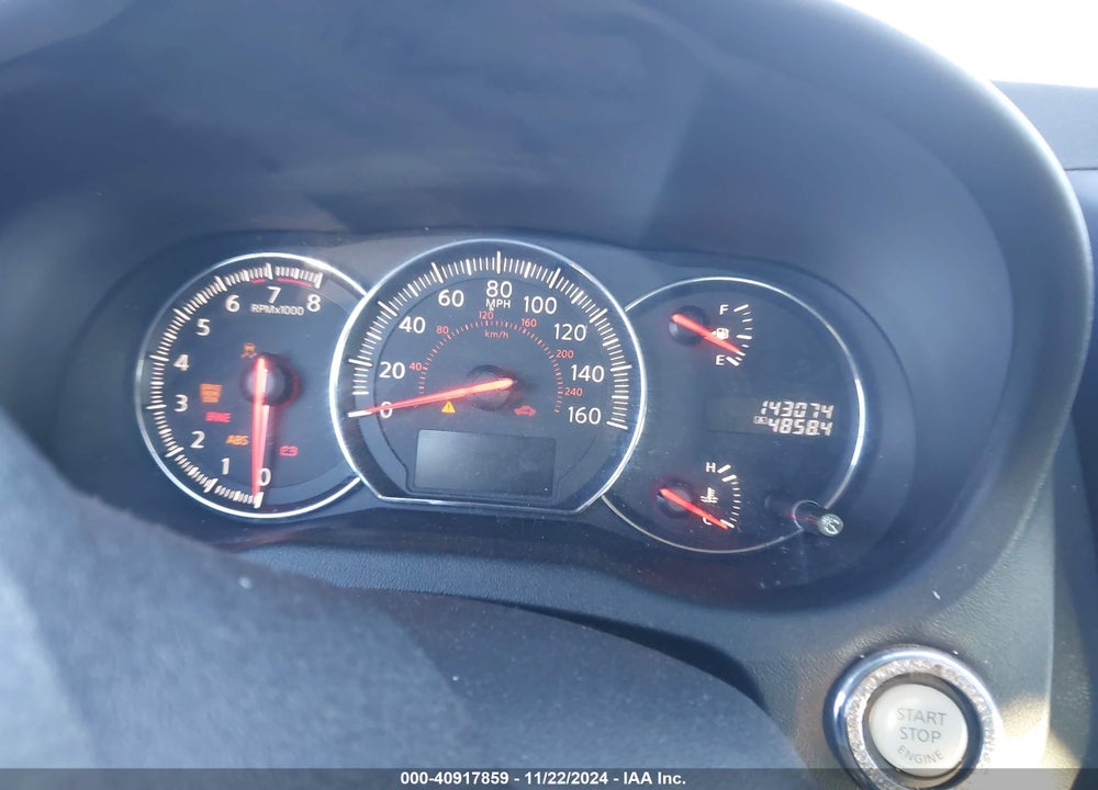 2012 NISSAN MAXIMA 3.5 S VIN: 1N4AA5AP1CC821322
