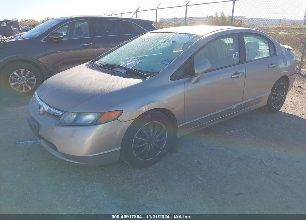 2006 HONDA CIVIC LX VIN: 1HGFA16536L098238