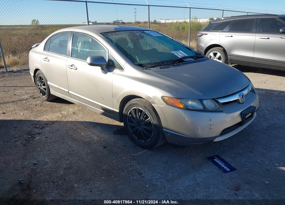 2006 HONDA CIVIC LX VIN: 1HGFA16536L098238