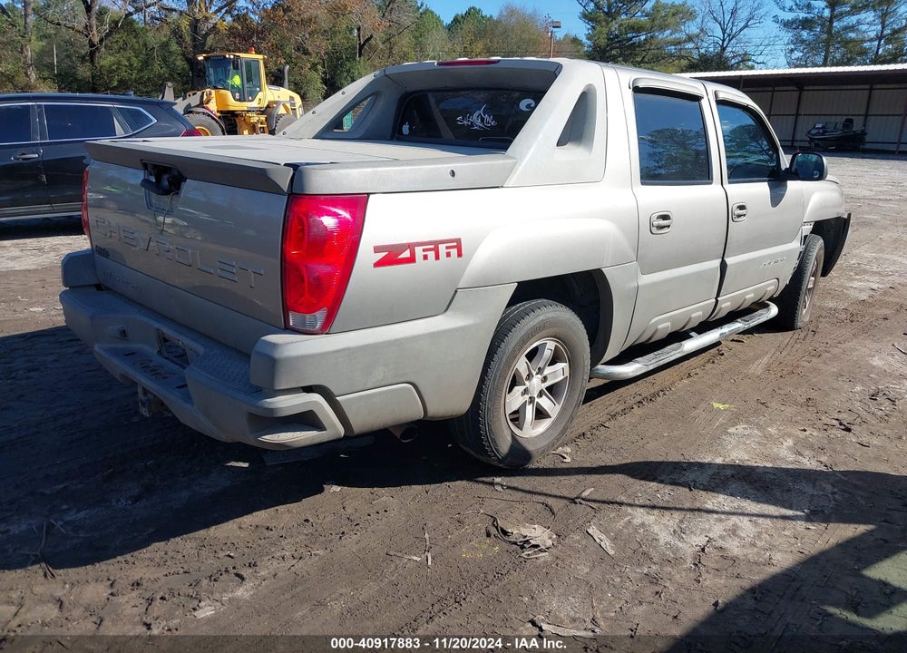 2002 CHEVROLET AVALANCHE 1500 VIN: 3GNEC13T22G119800